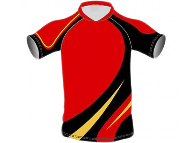 SB Customised Cricket Jersey Trouser Red Black Customised Cricket Clothing