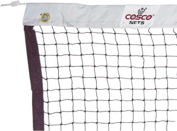 Cosco Badminton Net Nylon Material Brown Color Thread