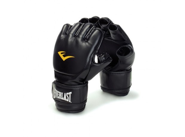 Everlast MMA Grappling Boxing Gloves Black