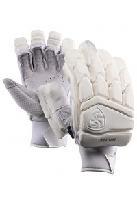 SG Hilite White Color Cricket Batting Gloves