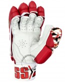 SS IPL Edition Royal Challengers Bangalore Cricket Batting Gloves Red Color