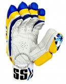 SS IPL Edition Yellow Colored Cricket Batting Gloves 