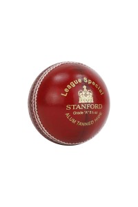 SF League Special Leather Cricket Ball Red