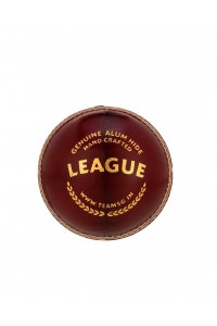 SG League Leather Cricket Ball Red