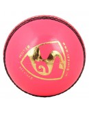 SG Club Pink Leather Cricket Ball 