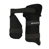 SG Ace Protector Black Combo Cricket Thigh Pad