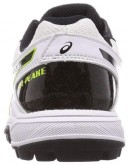 Asics Gel Peake 6 Cricket Batting Shoes in White and Black Color 