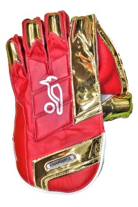 Kookaburra Pro Players IPL Wicket Keeping Gloves RCB Red Color