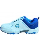 SG Club 3.0 White Blue Batting Cricket Shoes for Men and Youth