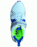 SG Century 3.0 White Blue Lime Batting Cricket Shoes for Men's and Youth