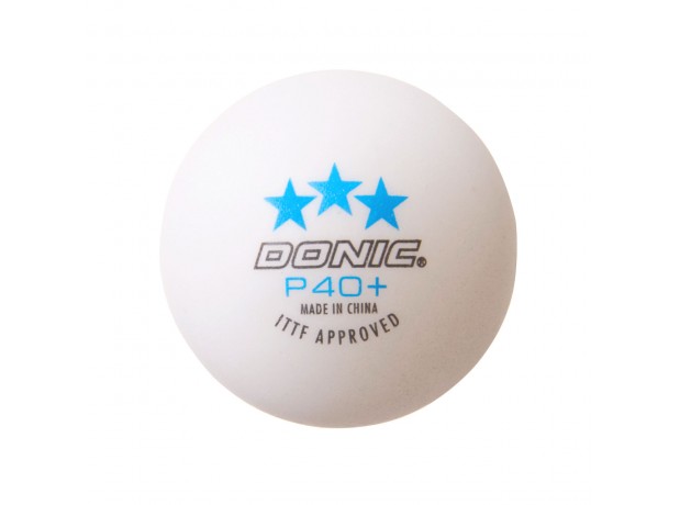 Donic P40+ 3 Stars Cell Free Table Tennis Ball